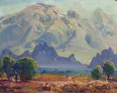 SAYRE Fred Grayson 1879-1938,Untitled (Mountain Landscape),Santa Fe Art Auction US 2022-05-28