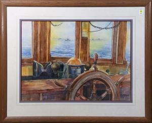 SAYRE T. Scott,Captain's Quarters,1985,Clars Auction Gallery US 2017-01-14