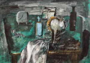 SBARCIU ioan 1948,Still Life in the Studio,Artmark RO 2018-04-26