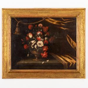 SCACCIATI Andrea I 1642-1710,Vaso fiorito,Wannenes Art Auctions IT 2023-03-14