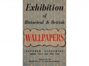 SCARFE Laurence 1914-1993,Exhibition of Historical & British Wallpapers,Onslows GB 2017-12-15
