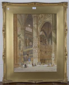 SCHÄFER SIMMERN Henry 1896,Capilla Major, Toledo Cathedral, Spain,Tooveys Auction GB 2020-10-28
