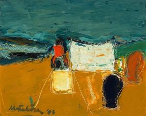 SCHÄPERKOTTER Gerard 1914-2006,Aan het strand,1963,AAG - Art & Antiques Group NL 2016-04-18