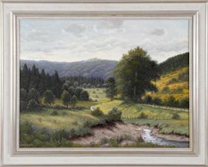 SCHÖNGARTH Ludwig 1937-2003,Landschaftsidylle,DAWO Auktionen DE 2019-08-31
