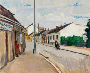 SCHÖNTHAL Wolfgang 1905-1963,Straße in Speising,im Kinsky Auktionshaus AT 2018-02-28