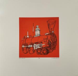 SCHÖNWALD Rudolf 1928,Kleine Lokomotive,2012,Palais Dorotheum AT 2022-03-31