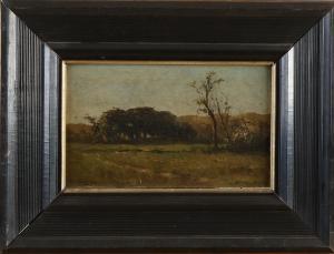 SCHÜTZ Willem Joannes 1854-1933,Landscape with forest view,Twents Veilinghuis NL 2021-04-08