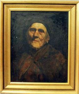 SCHACHINGER Hans 1888-1952,Portrait, verso bez. Günther,Reiner Dannenberg DE 2019-09-17