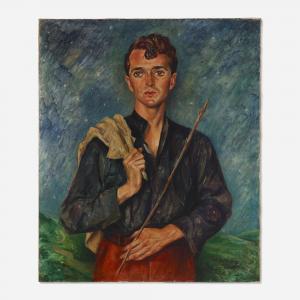 SCHACHT LOUISE 1908-1988,Portrait of a Man,Rago Arts and Auction Center US 2022-06-03