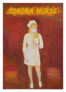 SCHACHTER Kenny 1961,Corona Nurse,2021,Sotheby's GB 2023-12-19