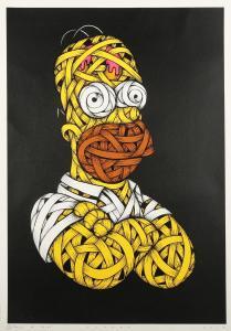 SCHADE Otto 1971,Donut Brain (Homer Simpson),2014,Tooveys Auction GB 2023-07-12