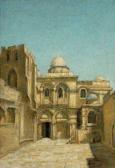 SCHADOW Hans 1862-1924,Die Grabeskirche in Jerusalem,1907,Kastern DE 2013-04-20