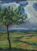 SCHAEFLER Fritz 1888-1954,Untitled (Landscape with Tree),Van Ham DE 2023-04-20
