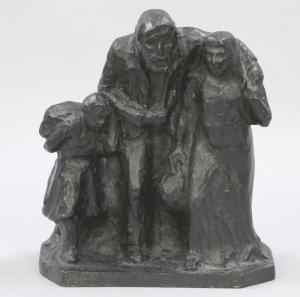 SCHAER KRAUSE Ida 1877-1957,Familie auf der Flucht,1917,Kastern DE 2013-12-07