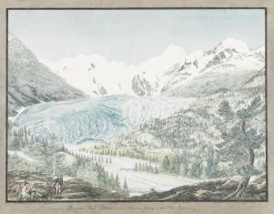 SCHAFFNER E.E,Der grosse Thal=Gletscher in den Bernina Gebirgen,1833,Dobiaschofsky 2010-11-10