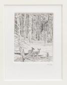 SCHALDACH William J 1886,Winter Woods,Copley US 2014-07-25