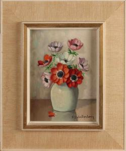 SCHALLENBERG Huibert 1883-1981,Vase with flowers,Twents Veilinghuis NL 2020-10-22
