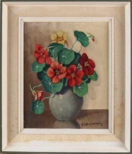 SCHALLENBERG Huibert 1883-1981,Vase with Flowers.,Twents Veilinghuis NL 2019-06-28