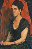SCHALLER HÄRLING Käte 1877-1971,Portrait of a lady,1924,Nagel DE 2024-02-07
