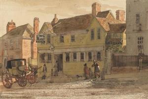 SCHARF George 1788-1860,The White Horse Inn, Dorking,Bonhams GB 2020-10-21