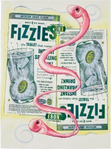 SCHARF Kenny 1958,Double fizzie worm,2006,Phillips, De Pury & Luxembourg US 2024-03-12