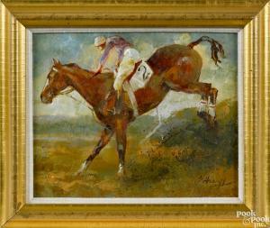 SCHARFF Ralph 1922-1993,Brush Horse,Pook & Pook US 2015-10-03