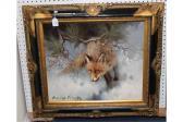 SCHATZ Arnold 1929-1999,Study of a Fox in the Snow,Tooveys Auction GB 2015-05-20