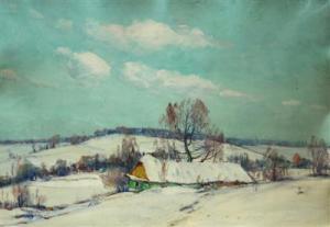 SCHAUER Karel 1905,Winter in the Highlands,Palais Dorotheum AT 2011-11-26