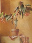 SCHAUFFLER Margaret 1896-1994,Floral Still-Life,1930,Rachel Davis US 2014-10-25
