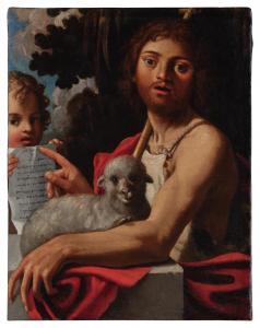 SCHEDONI Bartolomeo 1578-1615,Saint John the Baptist with a Lamb,Sotheby's GB 2024-02-01