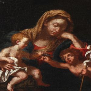 SCHEDONI Bartolomeo,Virgin Mary with infant Jesus and John the Baptist,Bruun Rasmussen 2014-03-09