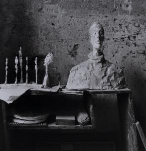 SCHEIDEGGER Ernst 1923-2016,Atelier Alberto Giacometti Paris,1952,Germann CH 2023-11-29