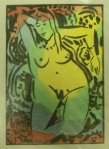 SCHEIDL Robert,Femme nue,1989,Millon & Associés FR 2013-01-16