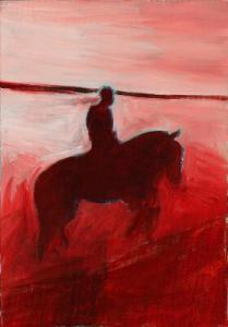 SCHELDE morten 1972,The Horseman,2017,Bruun Rasmussen DK 2022-04-19