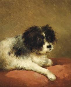SCHELFHOUT Andreas 1787-1870,Best friend: portrait of a dog,1847,Christie's GB 2004-02-03