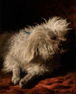 SCHENCK August Friedrich 1828-1901,Recumbent Dog,1828-1901,William Doyle US 2023-09-27