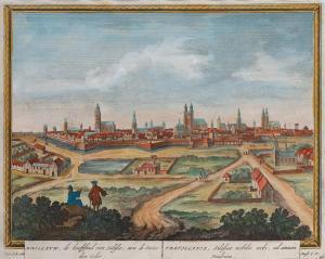 SCHENCK Pieter I 1660-1718,Panoramic View of Breslau,1702,Desa Unicum PL 2023-07-04