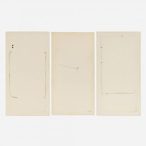 SCHENDEL Mira 1919-1988,Untitled (three works),1965,Wright US 2023-12-07
