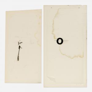 SCHENDEL Mira 1919-1988,Untitled (two works),1965,Wright US 2023-12-07