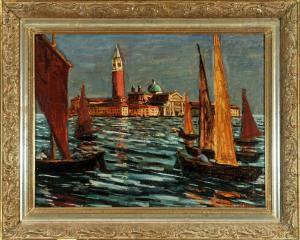 SCHERER Fritz 1877-1929,Venedig - San Giorgio Maggiore,Allgauer DE 2016-04-08