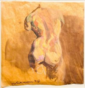 SCHERMAN Tony 1950-2023,Untitled (Figure),1998,Lando Art Auction CA 2024-02-25