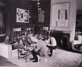SCHERSCHEL FRANK 1907-1981,Peggy Guggenheim con Ken Scott e Tennessee,1950,Il Ponte Casa D'aste Srl 2008-11-13
