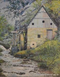 SCHERZ G,Three Continental landscapes,Fieldings Auctioneers Limited GB 2012-06-16
