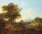 SCHEYERER Franz 1770-1839,A southern landscape populated by shepherds,Palais Dorotheum AT 2015-06-24