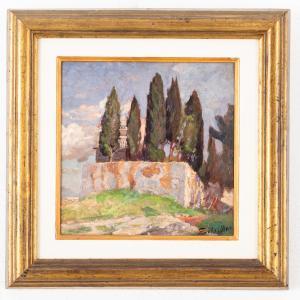 SCHIAFFINO Antonio 1879-1968,Villa a San Martino,Wannenes Art Auctions IT 2023-12-11