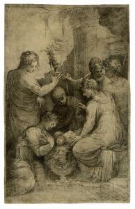 SCHIAVONE Andrea Meldolla 1522-1563,Adorazione di Gesù Bambino,1550,Gonnelli IT 2023-05-23