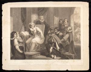 SCHIAVONETTI Nicolo 1771-1813,La Regina Elisabetta riceve la notizia della mort,Bertolami Fine Arts 2022-11-22