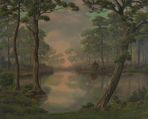 SCHICK Paul Raymond 1888,Untitled landscape,Aspire Auction US 2020-09-04