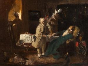 SCHIDER Fritz 1846-1907,The Doctor Visit,Auctionata DE 2015-07-21