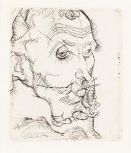 SCHIELE Egon 1890-1918,Bildnis Franz Hauer,1914,Swann Galleries US 2024-03-14